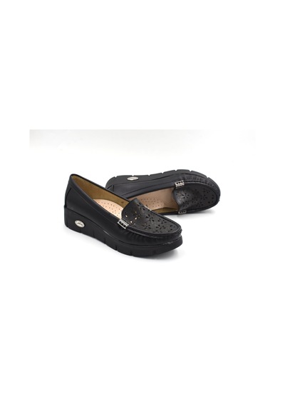 Prego Oc Shoes Poli Hafif Taban Günlük Kadın Ayakkabı Siyah Siyah