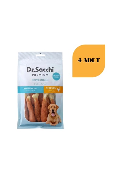 Dr. Sacchi Mini Tavuk But Kemik Köpek Ödülü 100 G X 4 Adet