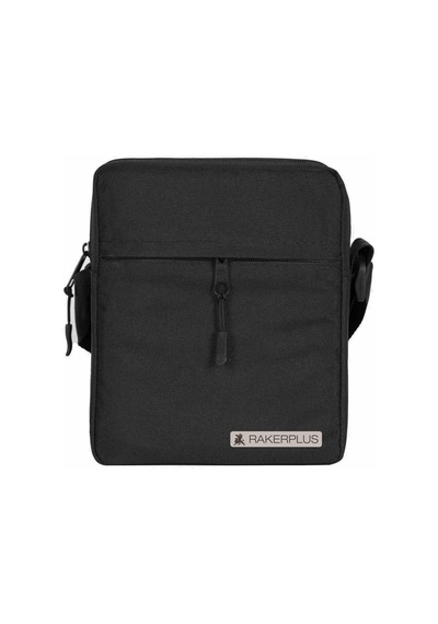 Rakerplus Siyah 20x16x8 Cm Unisex Omuz Çantası Siyah