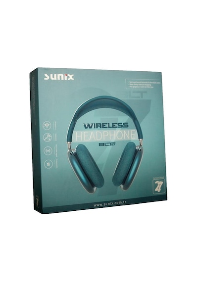 Sunix BLT-27 Bluetooth Kulak Üstü Kulaklık