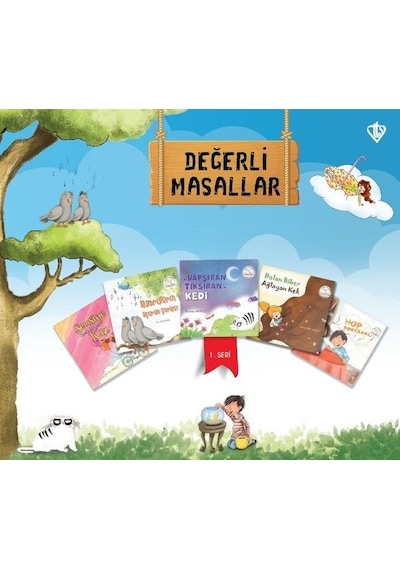 Değerli Masallar Seti-5 Kitap Takım- Türkiye Diyanet Vakfı Yayınları