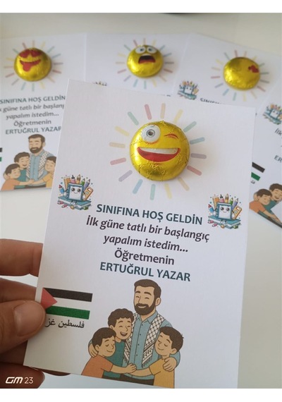 Farklı Market Okula Hoşgeldin Öğretmen Hediyesi 5 Adet