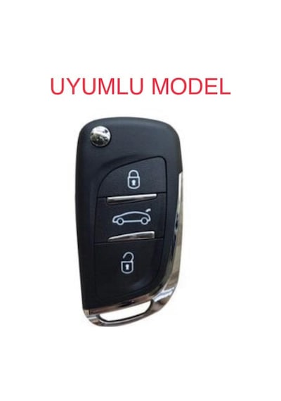Citroen C4 C5 C-Quatre Silikon Anahtarlık Kılıfı