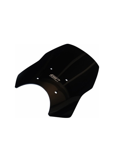 GP Kompozit Royal Enfield Himalayan 2024 Uyumlu Ön Cam Siyah 49 cm