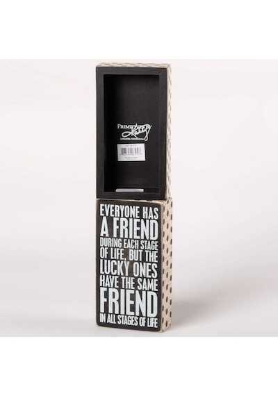 Friend Tüm Fazlı Der Life Box Sign
