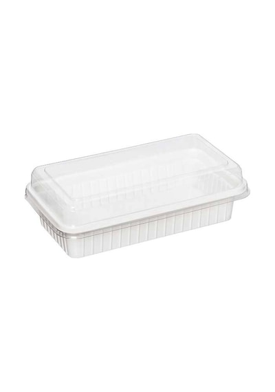 Plastik Dondurma Kabı Beyaz 500 Gr Kapaklı 500 Adet