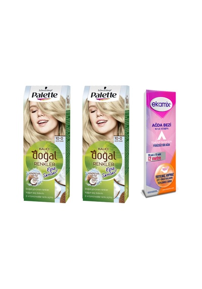 Palette Saç Boyası Doğal Renk 10.0 Açık Sarı 2 Ad
