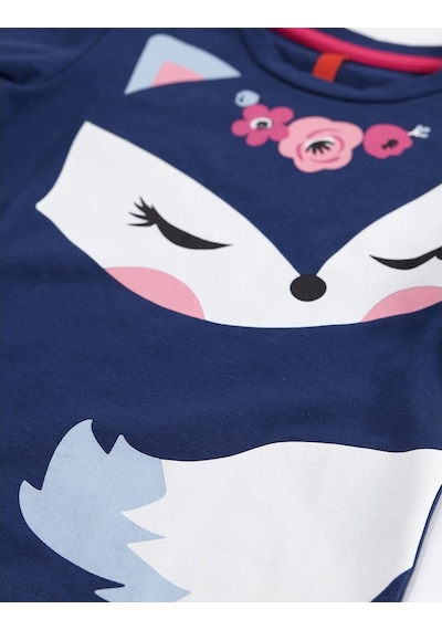 Denokids Cute Fox Kız Pantolon Takım Çok Renkli Denokids Cute Fox Kız Pantolon Takım Çok Renkli