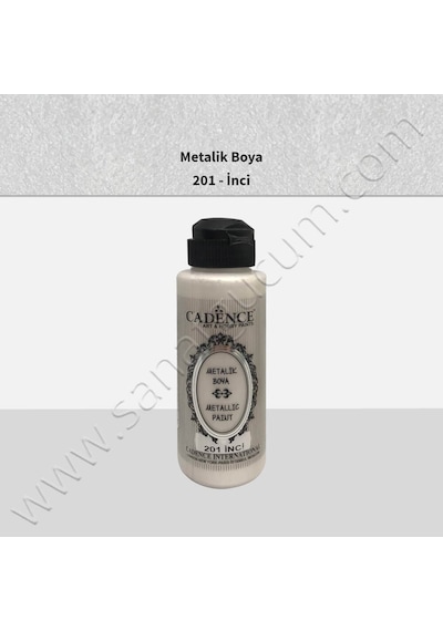 Cadence Metalik Boya 120 Ml. 201 Inci