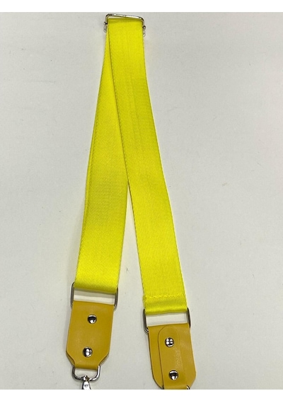 Karantuhafiye Derili Palaska Askı / Polyester Palaska Askı / Palaska Sap / Polyester Çanta Sapı Açıksarı Açıksarı Çok Renkli