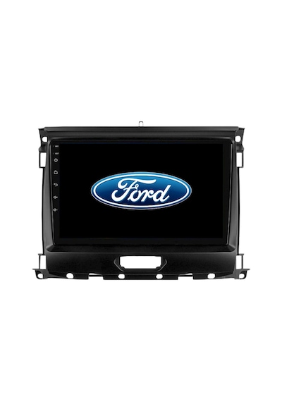 Ford Ranger - Araç Multimedya Ekran - 4gb 64gb - S - Black - 2015 - 2020 - 9 Inch - Myway - Red