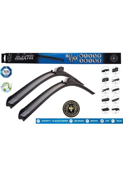 Silecek Süpürgesi Unıversal 10 Aparat Muz Tipi 15" 380mm