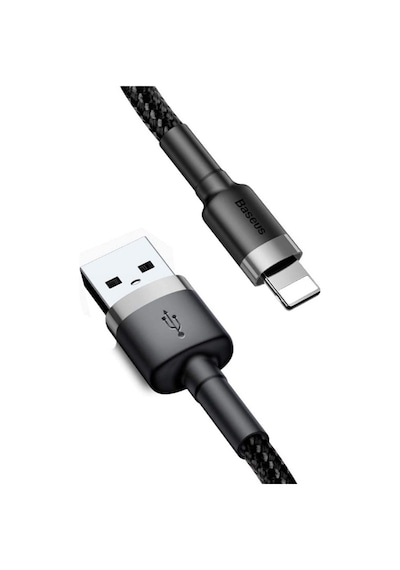 Baseus Cafule 2.4A Apple iPhone Uyumlu Lightning Hızlı Şarj Kablosu 1 Metre