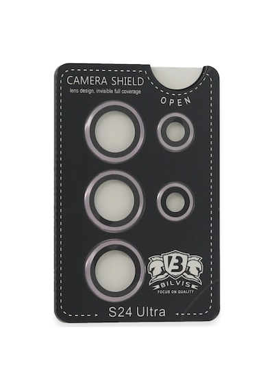 Samsung Samsung Uyumlu Galaxy S24 Ultra Bilvis Titan Kamera Lens - Derin Mor