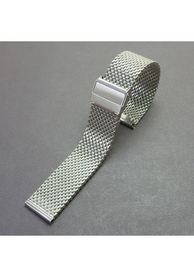 Hasır Kol Saat Kordonu Çelik Kalın 22 Mm (Ø 2,70)