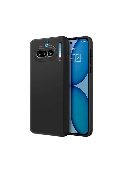 Microcase Nothing Phone 4a İle Uyumlu Elektrocase Silikon Tpu Kılıf - Al3340 Siyah