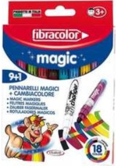 Fibracolor Magic Pen 9+1