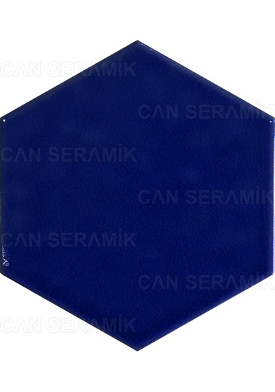Can Seramik - 15x17 Cm. Altıgen Çini Karo N11.87