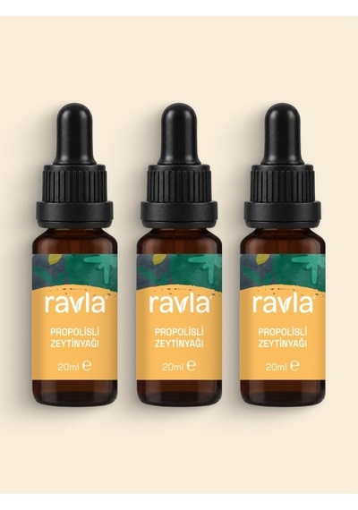 Ravla Propolisli Zeytinyağı 3 x 20 ML
