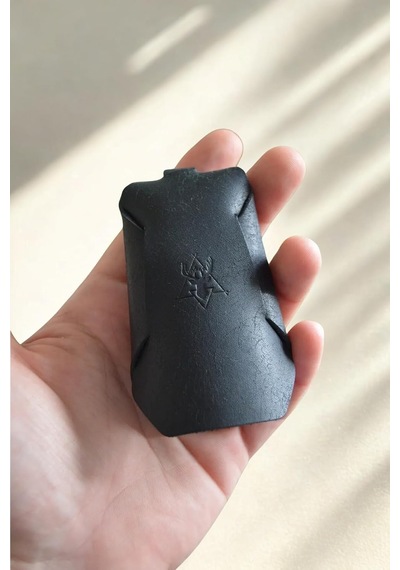 Oh Deer Leather Hakiki Deri Anahtarlık - Cüzdan Tipi Kapalı Tasarım Altın 82322871