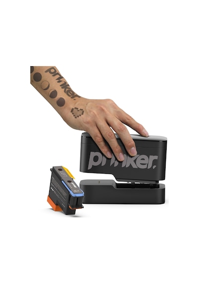 Prinker S Black Geçici Dövme Makinası Siyah Renk