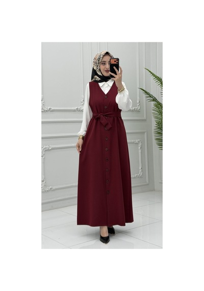 Markadeneme56 Pınar Jile Bordo Çok Renkli