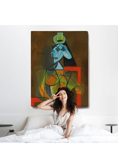 Miyrem^ Canvas Serie Pablo Picasso - Dora Maar'ın En Güzel Asil Tablosu-7297