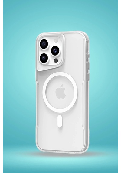 Flzdgnkr Newface İphone 16 Plus Kılıf Pc Poso Magsafe Kapak - Şeffaf