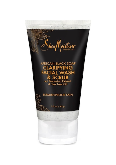 Shea Moisture Afrika Siyah Sabunu Yüz Yıkama ve Peeling 43GR