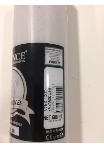 Cadence H074 Soğuk Gri Multisurfaces 500ml 0001 Beyaz