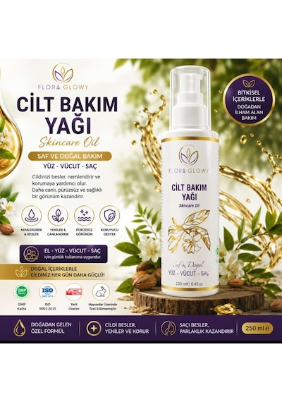 Cilt Bakım Yağı 250 Ml. & Skincare Oil 250 Ml.