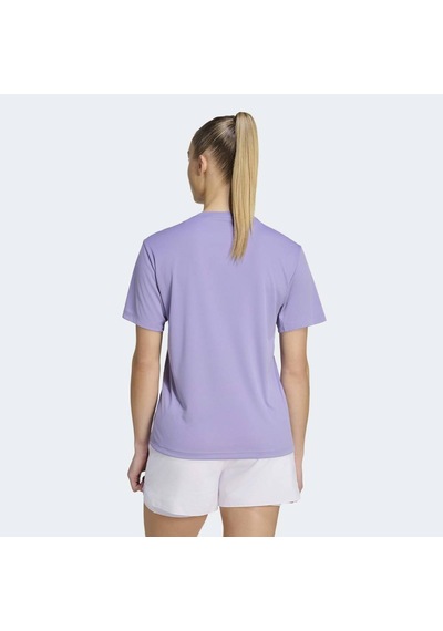 Adidas Kg3227 Run Ess Tee W Kadın Tişört Mor