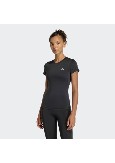 Adidas Power Essentials Siyah Kadın T-shirt Kd0108 Siyah