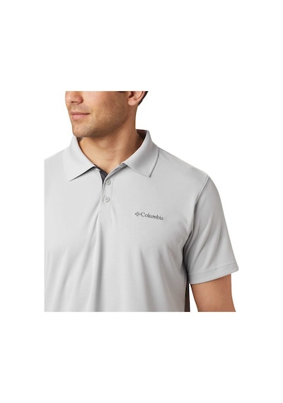 Columbia Utilizer Erkek Kısa Kollu Polo T-Shirt Gri Cool Gri
