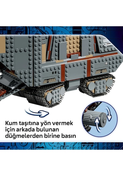 LEGO® Star Wars™ Gezegen Dışı Kum Taşıtı ve Mudhorn 75453 - 14 Yaş ve Üzeri için 7 Karakter İçeren Oyuncak Yapım Seti (1683 Parça)
