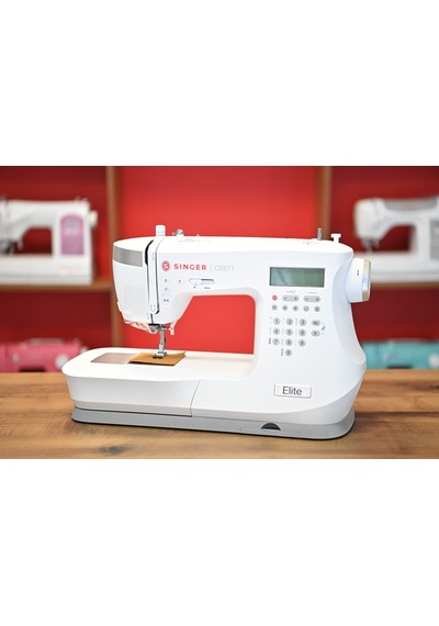 Sınger Elite Ce677 Elektronik Ev Tipi Dikiş Makinesi Beyaz
