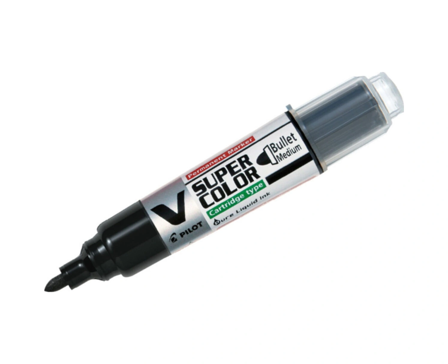 V-super Color Permanent Marker Siyah Koli Kalemi Nocolor