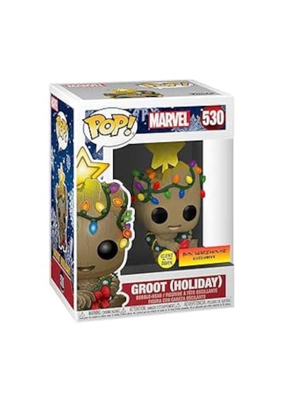 Funko Pop Işıklarla Marvel Holiday Groot Karanlıkta Parlayan , Ayrıcalıklı