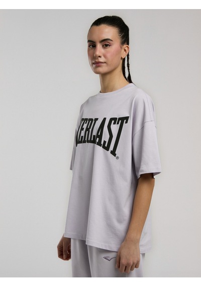 Everlast Ever Classics Wmn Oversize Lila Kadın Tişört Lila
