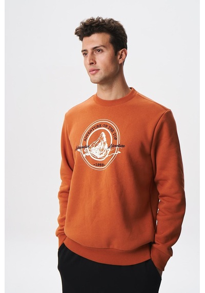AR-MA Arma Baskılı Yazılı Regular Fit Şardonlu Erkek Bisiklet Yaka Sweatshirt K28124602901 Pembe-p4 Pembe AR-MA Arma Baskılı Yazılı Regular Fit Şardonlu Erkek Bisiklet Yaka Sweatshirt K28124602901 Pembe-p4 Pembe