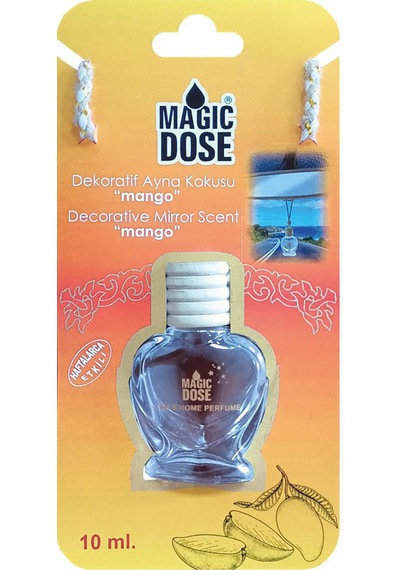 3 Adet Magic Dose Ahşap Oto Kokusu Mango