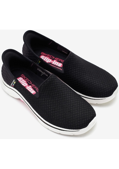 Skechers Skechers Slip-ins: Go Walk 7 - Daley Kadın Siyah Yürüyüş Ayakkabısı 125228 Bkhp Siyah
