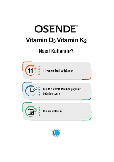 Osende D3K2 Vitamin Damla 20 ML