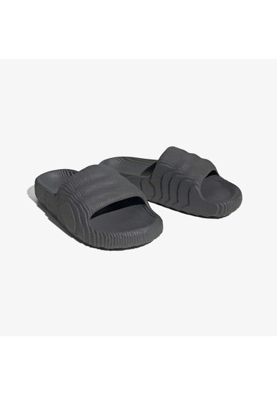 Adidas Adilette 22 Gri Unisex Gri Terlik Düz Hp6522