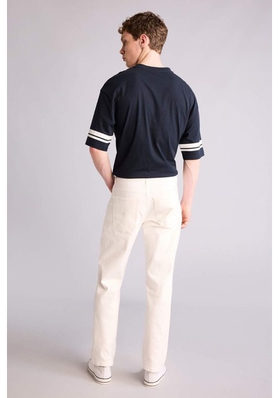 Defacto Esnek Belli Carrot Fit Jean Pantolon F9005ax26spwt34 Beyaz-wt34