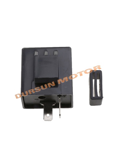 Motosiklet Sinyal Flaşörü 12V Kablosuz Sesli Oem