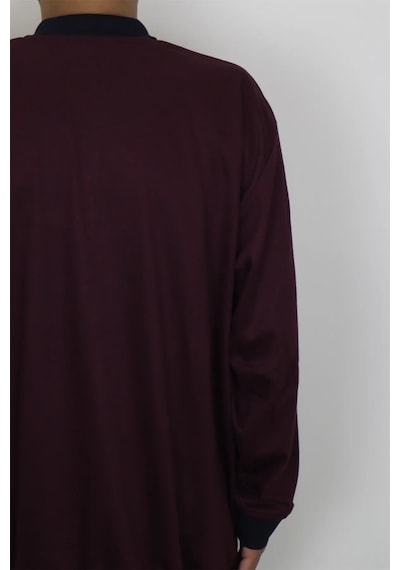 Santa Dmc Tekstil Erkek Bordo Klasik Kesim Rahat Kalıp Tek Cepli Polo Yaka Kışlık Battal Kazak Bordo Santa Dmc Tekstil Erkek Bordo Klasik Kesim Rahat Kalıp Tek Cepli Polo Yaka Kışlık Battal Kazak Bordo