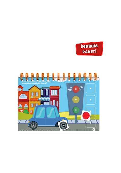 12-24 Ay Cırt Cırtlı Aktivite Kitabı Ve 2 Yaş Cırt Cırt Kitabı