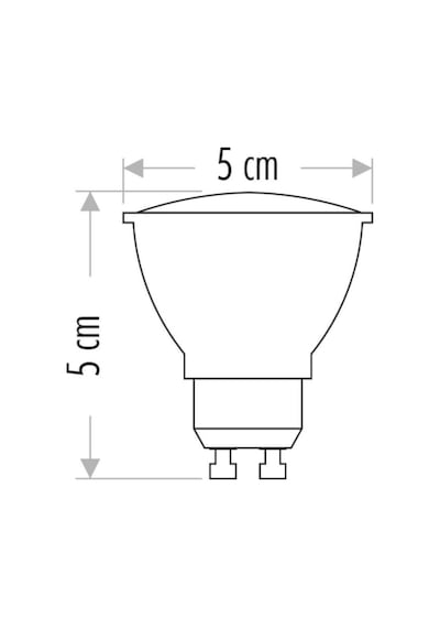 Ct-4215 Led Ampul 7w Mavi Gu10 Duy Tekli Mavi Işık Gu10 Led Ampul 7 Watt Yok