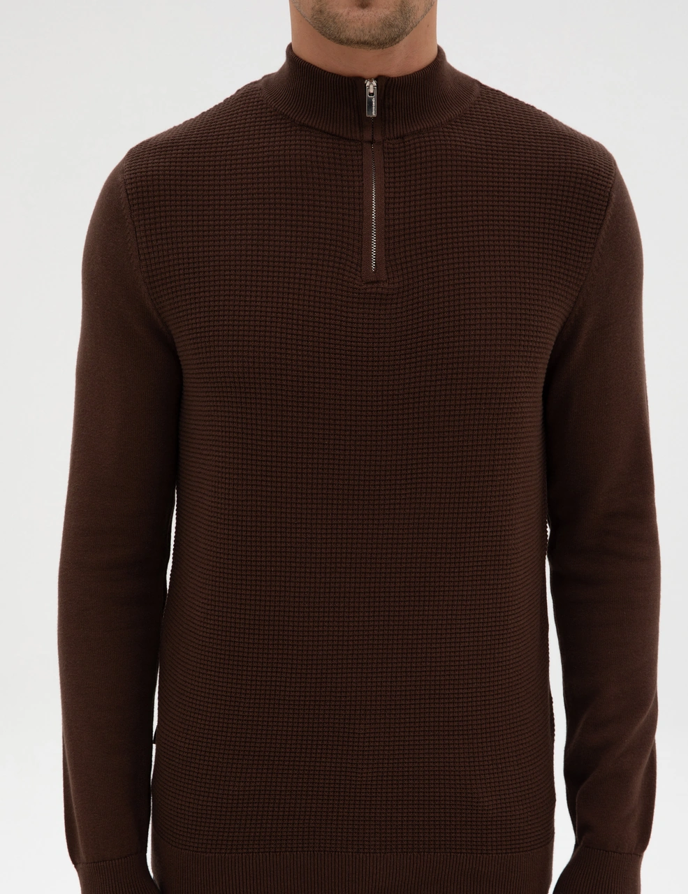 Pierre Cardin Erkek Kahverengi Kazak /triko 50317397-vr029 Kahverengi